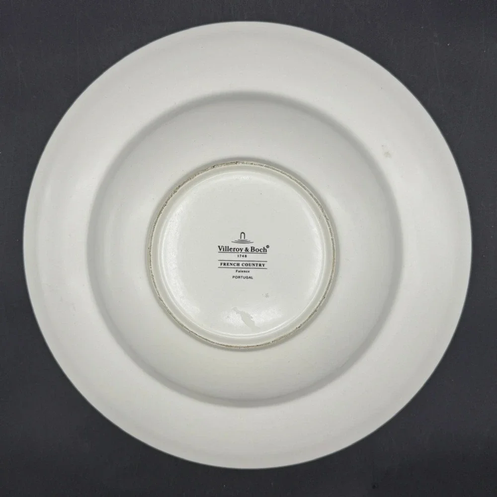Vintage Villeroy & Boch Pasta Bowl 12 Inch French Country Cottage Serving Salad